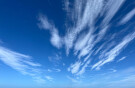 Clouds and Contrails, Near Whitby Abbey, Whitby